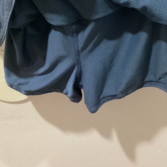 Athleta Navy Tiered Mini Skirt - Picture 4 of 7